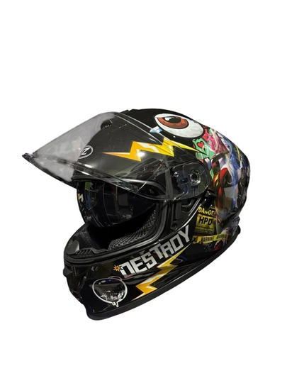 Мотошлем TZ Helmet «Harley Quinn» — KASKASA-TZSHLEM03