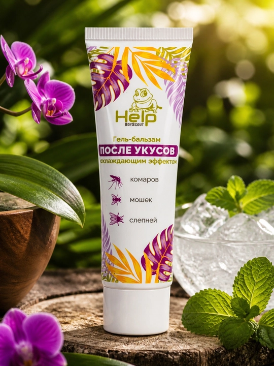 Hasharot chaqishidan keyin sovituvchi gel-balsam, 30 gr - 