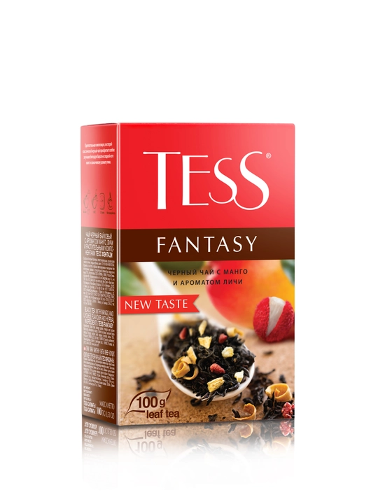 Qora choy Tess Fantasy, varaq, 100 g - 