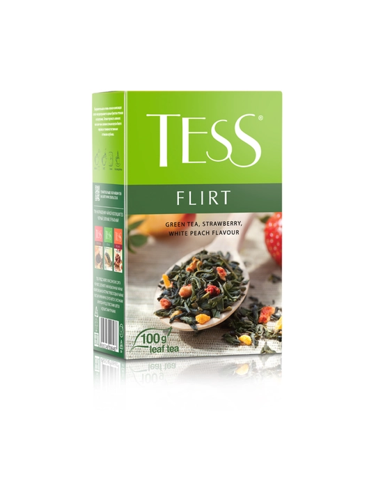 Ko'k bargli choy Tess Flirt, 100 gr