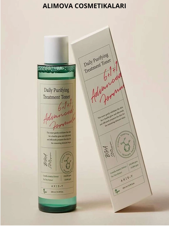 Muammoli teri uchun centella ekstraktli tonik AXIS-Y Daily Purifying Treatment Toner - 