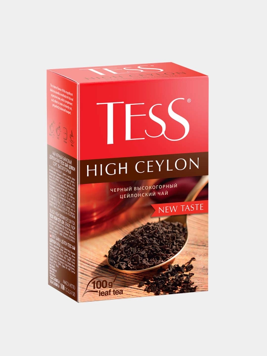 Qora choy Tess Ceylon, bo'shashgan barg, 100 g
