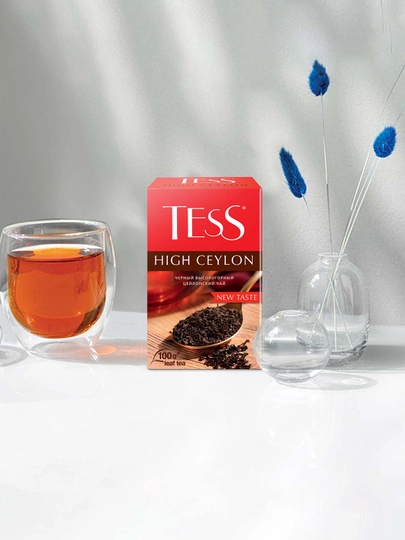 Чай черный Tess Ceylon, листовой, 100 г — TESS-ЦУКЕНГШ