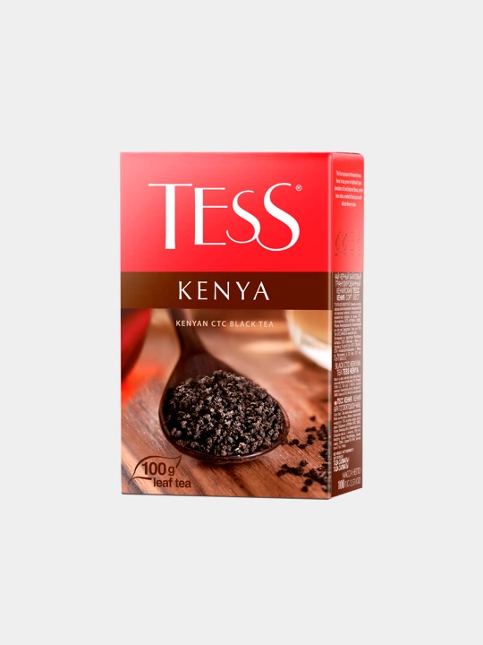 Qora choy Tess Kenya, bargli, 100 g