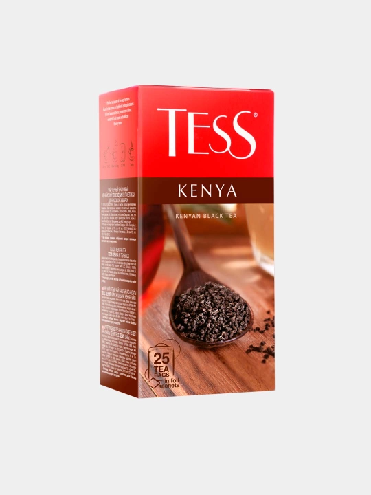 Qora choy Tess Kenya, 2 g, 25 dona