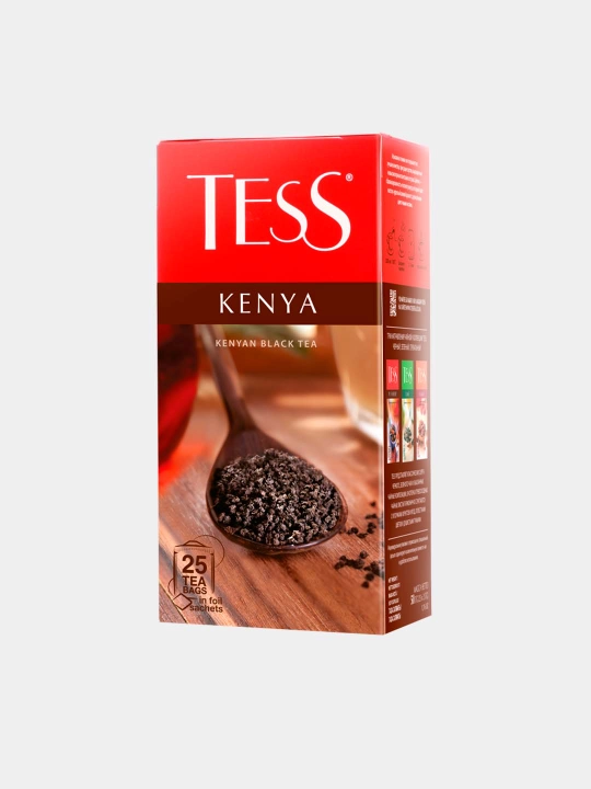 Qora choy Tess Kenya, 2 g, 25 dona