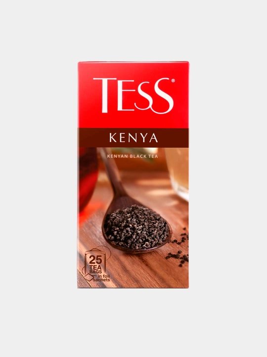 Qora choy Tess Kenya, 2 g, 25 dona
