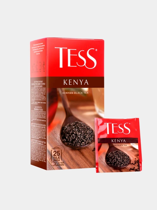 Qora choy Tess Kenya, 2 g, 25 dona