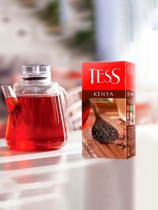 Черный чай Tess Kenya, 2 г, 25 шт - 
