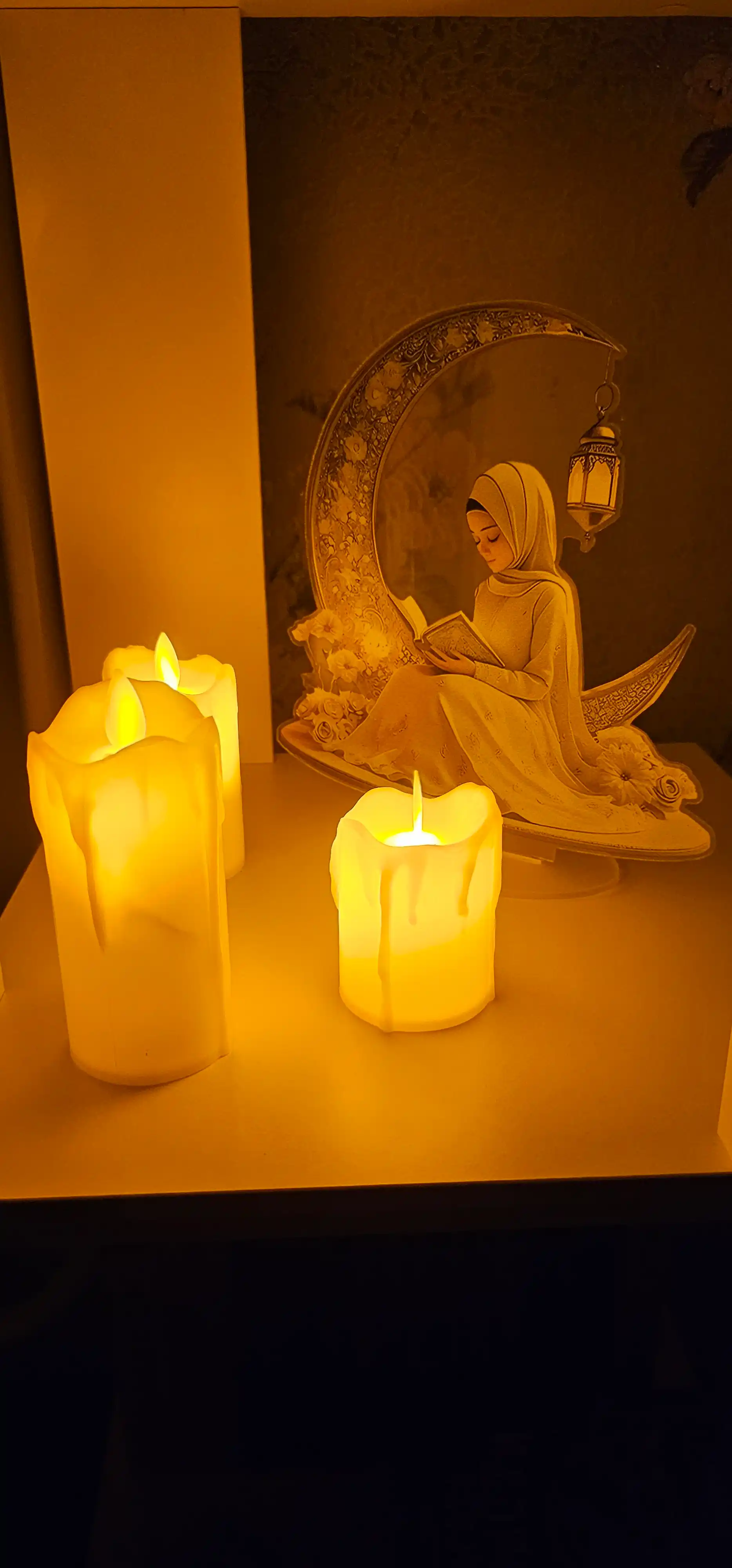 LED shamlar, interyer dizayni, fotosessiyalar, dekorativ, bayramona uchun 3 ta to'plam