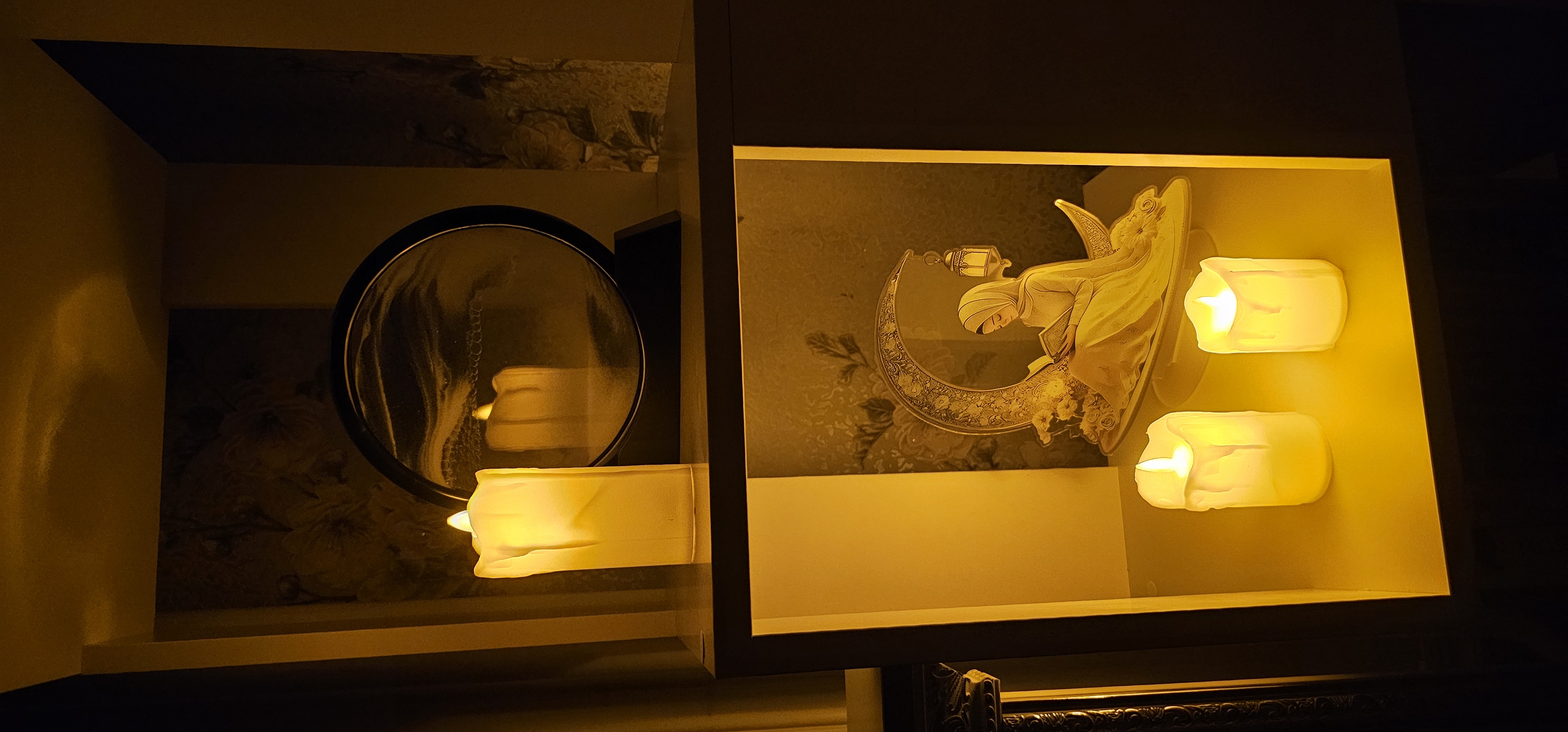 LED shamlar, interyer dizayni, fotosessiyalar, dekorativ, bayramona uchun 3 ta to'plam