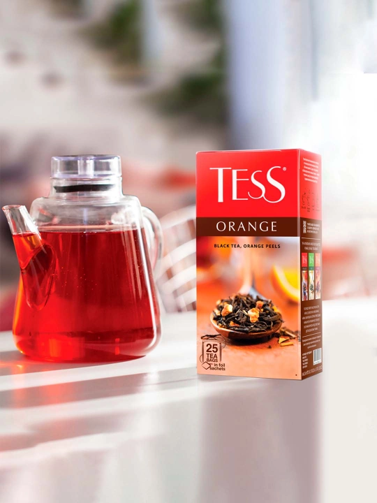 Чай черный Tess Orange, 1.5 г * 25 шт - 