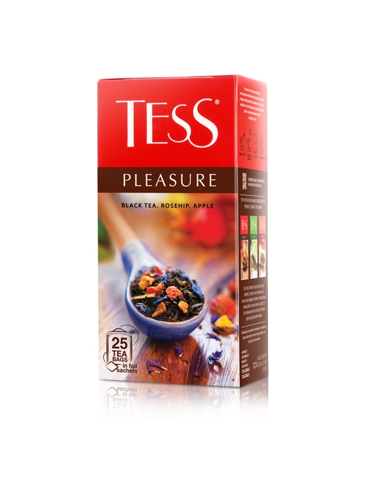 Чёрный чай Tess Pleasure, 1.5 г * 25 штук