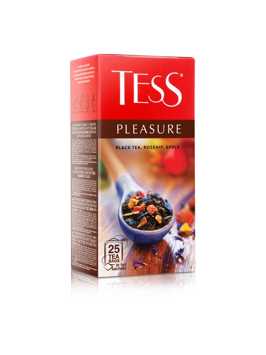 Чёрный чай Tess Pleasure, 1.5 г * 25 штук