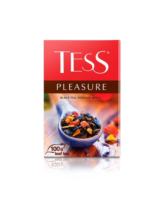Qora choy Tess Pleasure bargli, 100 gr