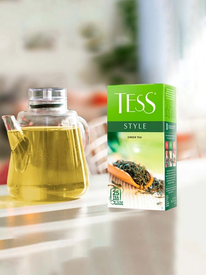 Чай зелёный Tess Style, 1.8 г, 25 шт — NIVEA-GRE0060