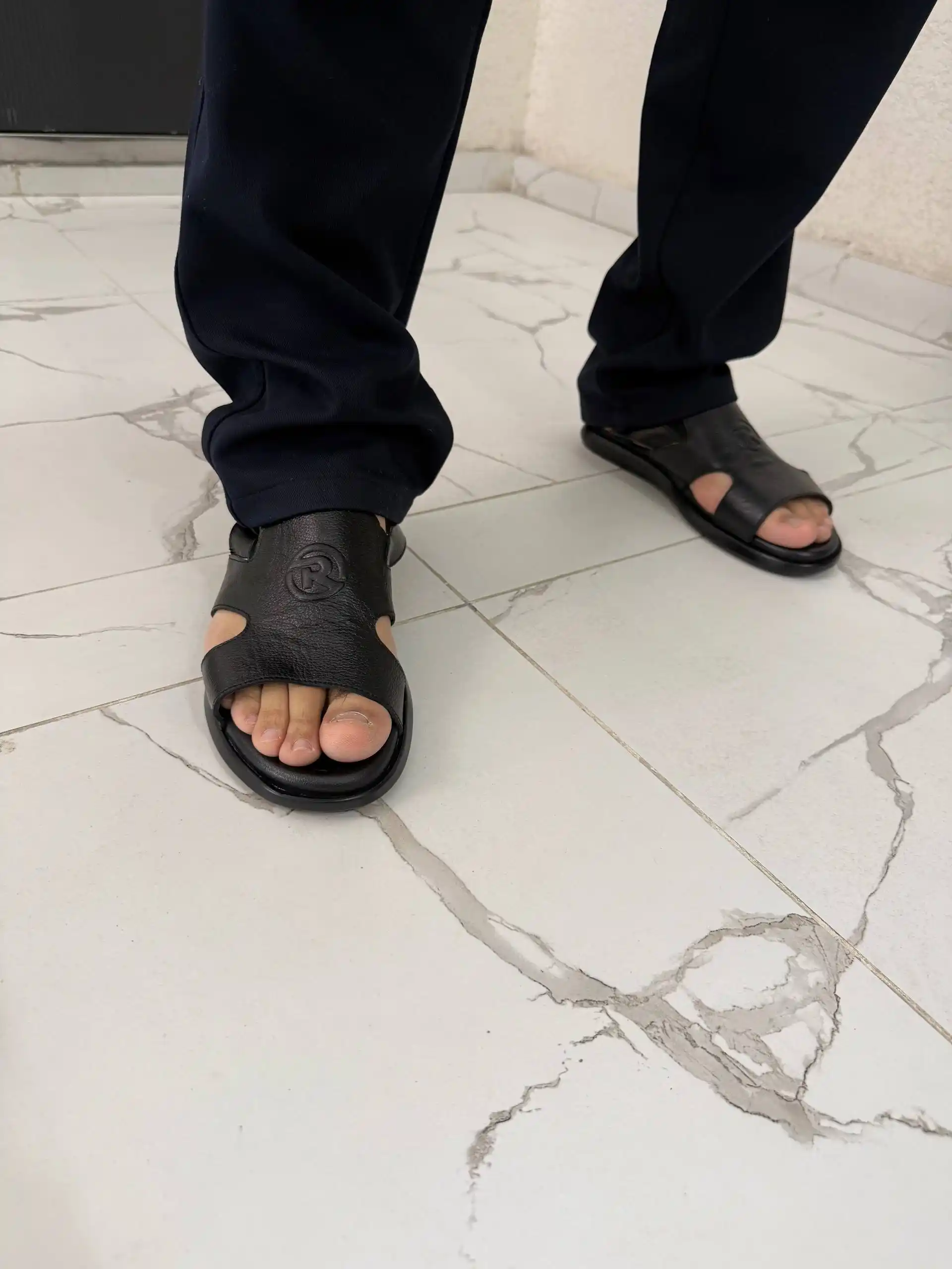 Tabiiy charm erkaklar poyabzali,basanoshka\basanojka\basanochka sandallar shippaklar obuv