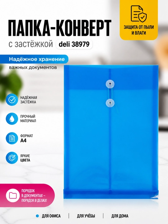 Папка Deli 38979  A4 - 