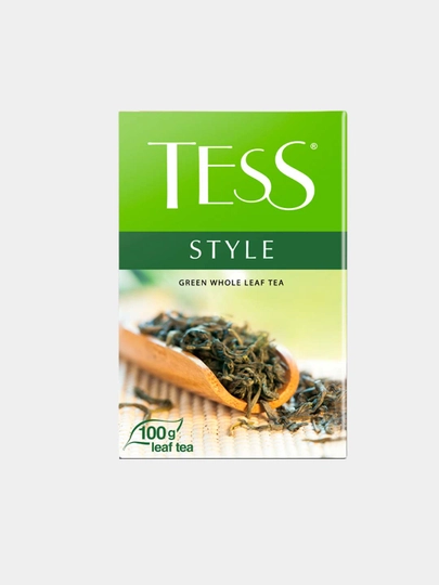 Yashil choy Tess Style, bargli, 100 gr