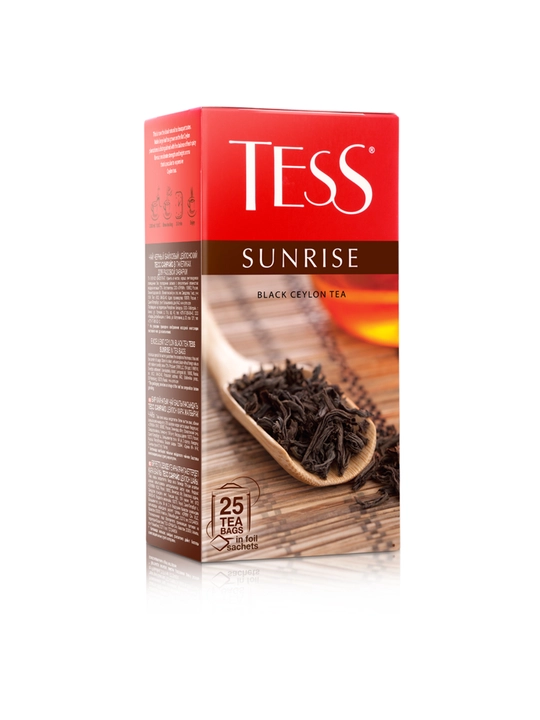 Чай черный Tess Sunrise, 1.8 г, 25 пакетов