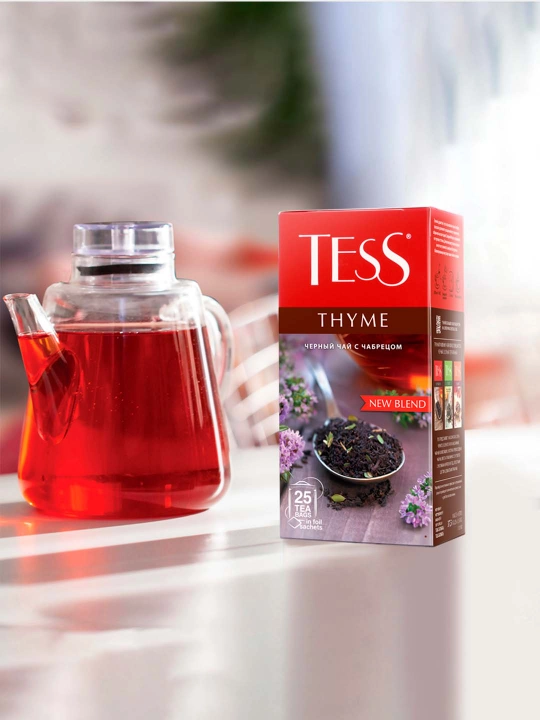 Чай черный Tess Thyme, 1.5 г * 25 шт - 