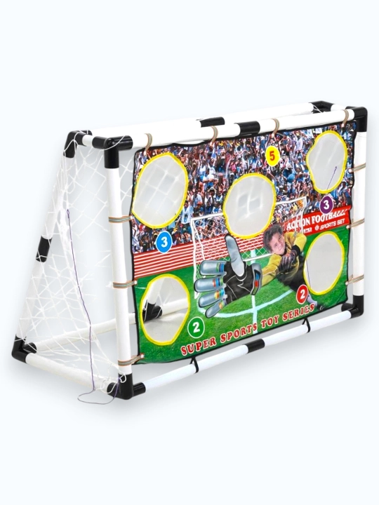 3 yosh va undan katta yoshdagi bolalar uchun futbol darvozalari, o'lchami 120 sm, 79,5 sm - 