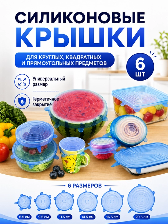 Silikon qopqoq, universal qopqoq, elastik qopqoq, ko‘p martalik qopqoq - 