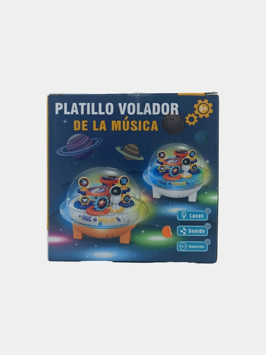 Musiqali uchuvchi likobcha Magic Space UFO (NO.ZR181)