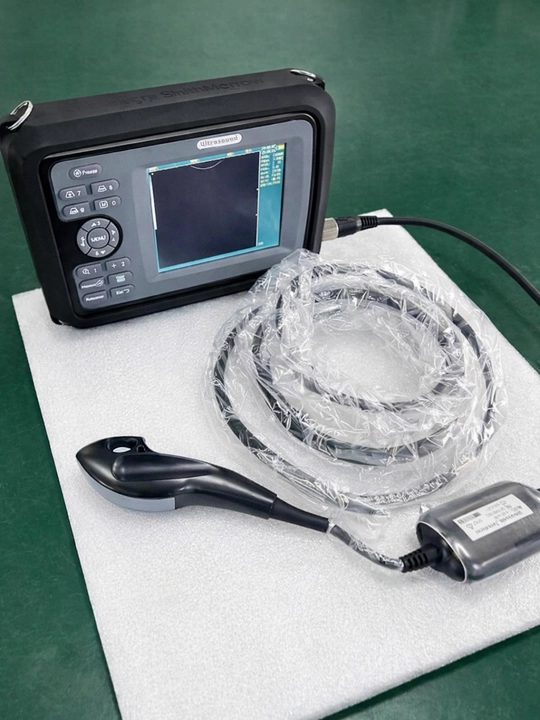 Professional Chorva UZI V8 Modeli+ 2in1 Rectal Probe Veterinariya Ultrasound Apparati