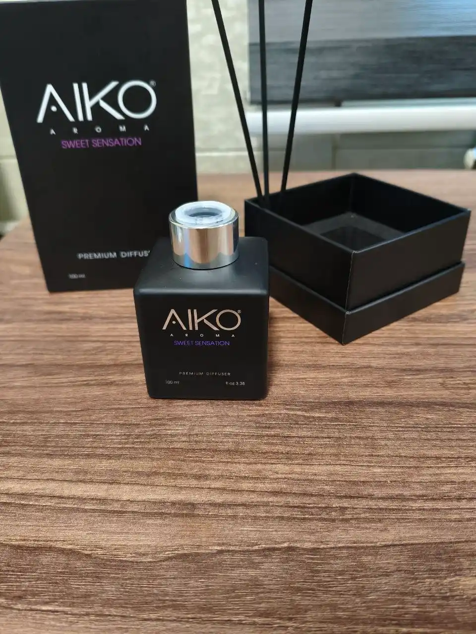 AIKO Aroma tayoqchali uy diffuzori, uzoq saqlanuvchi, havo tozalagich, aromatizator