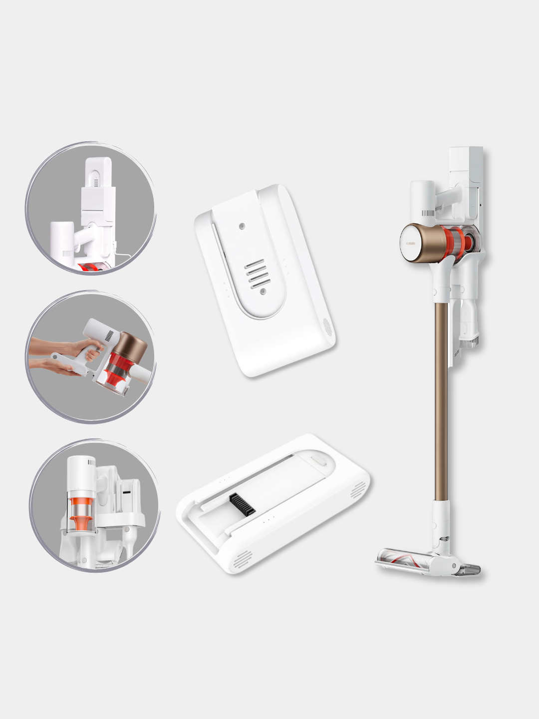 Changyutgich uchun almashtiriladigan batareya Xiaomi Mi Vacuum Cleaner G9/G10, G11 - 