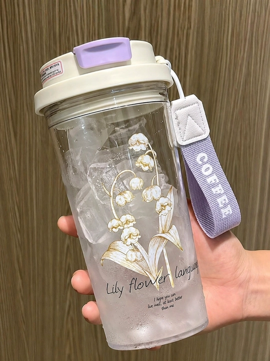 Бутылка для воды, современная бутылка для воды Prinsessa, бутылка для девочек, 580 мл
