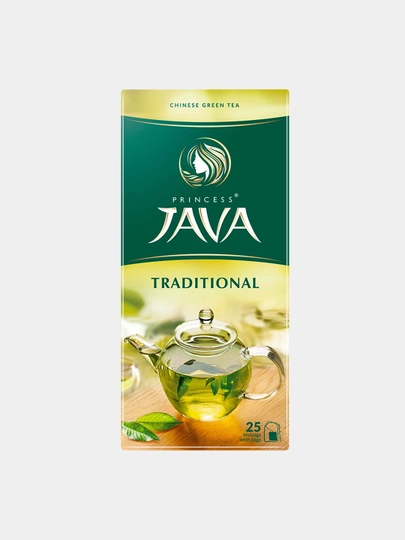 Ko'k choy Princess Java An'anaviy, 25 ta paketcha