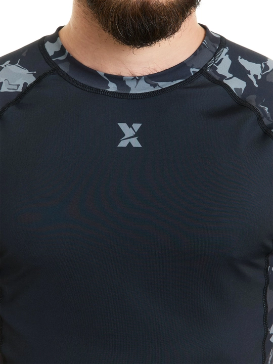 Codex UltraLight Camo Black erkaklar rashgardi: MMA, BJJ va mashg‘ulotlar uchun
