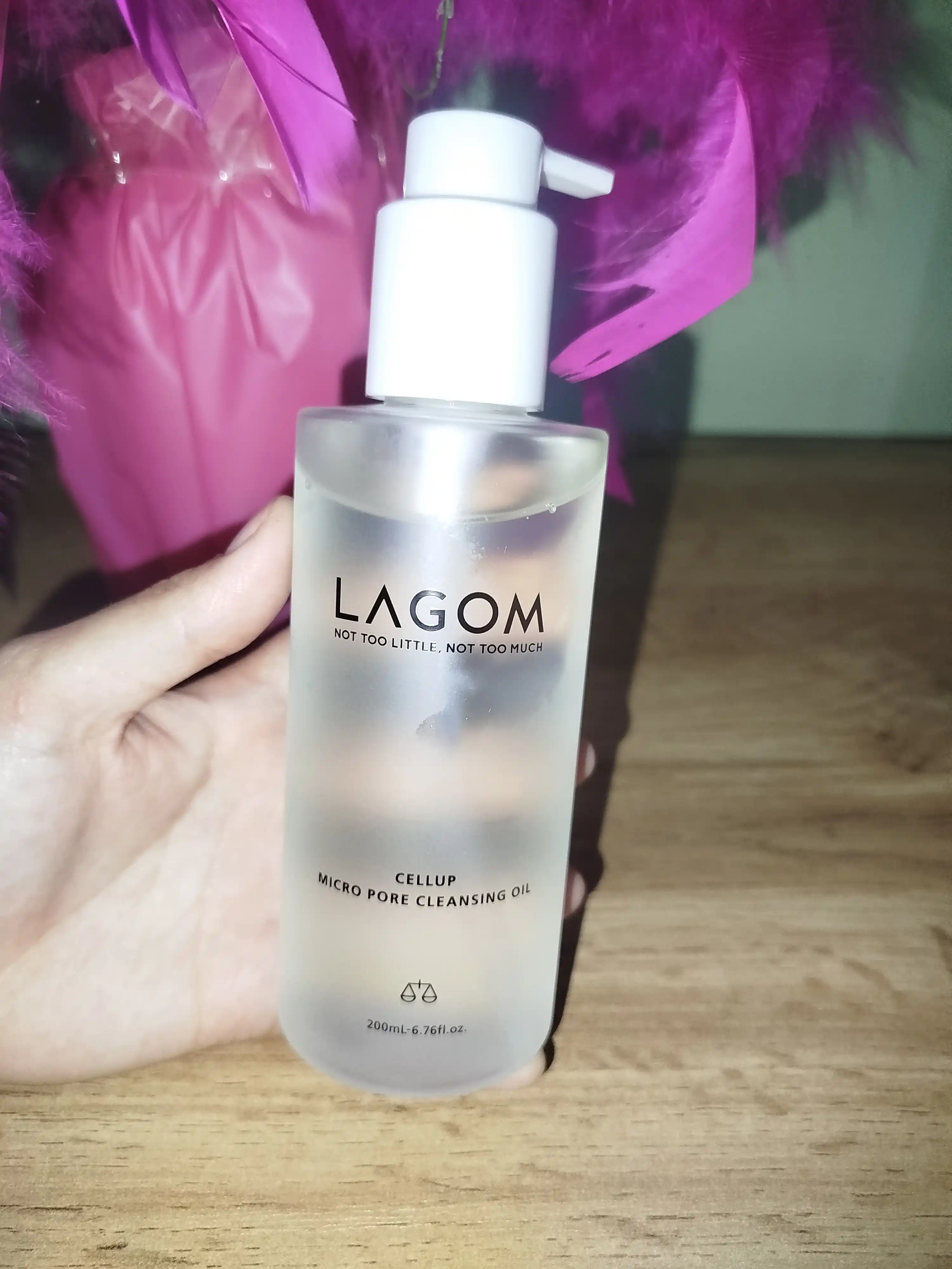 Гидрофильное масло для глубокого очищения пор Lagom Cellup Micro Pore Cleansing Oil