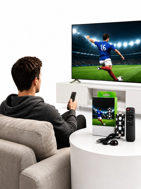 Android TV Stick 4K с Wi-Fi медиаустройством