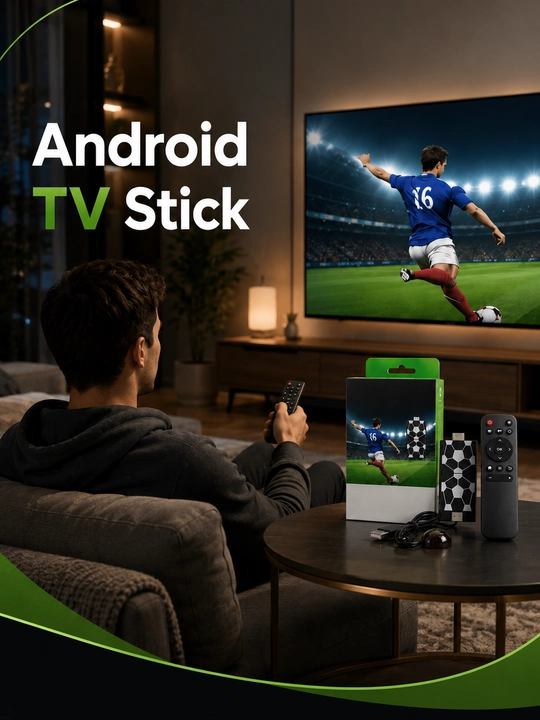 Android TV Stick 4K с Wi-Fi медиаустройством