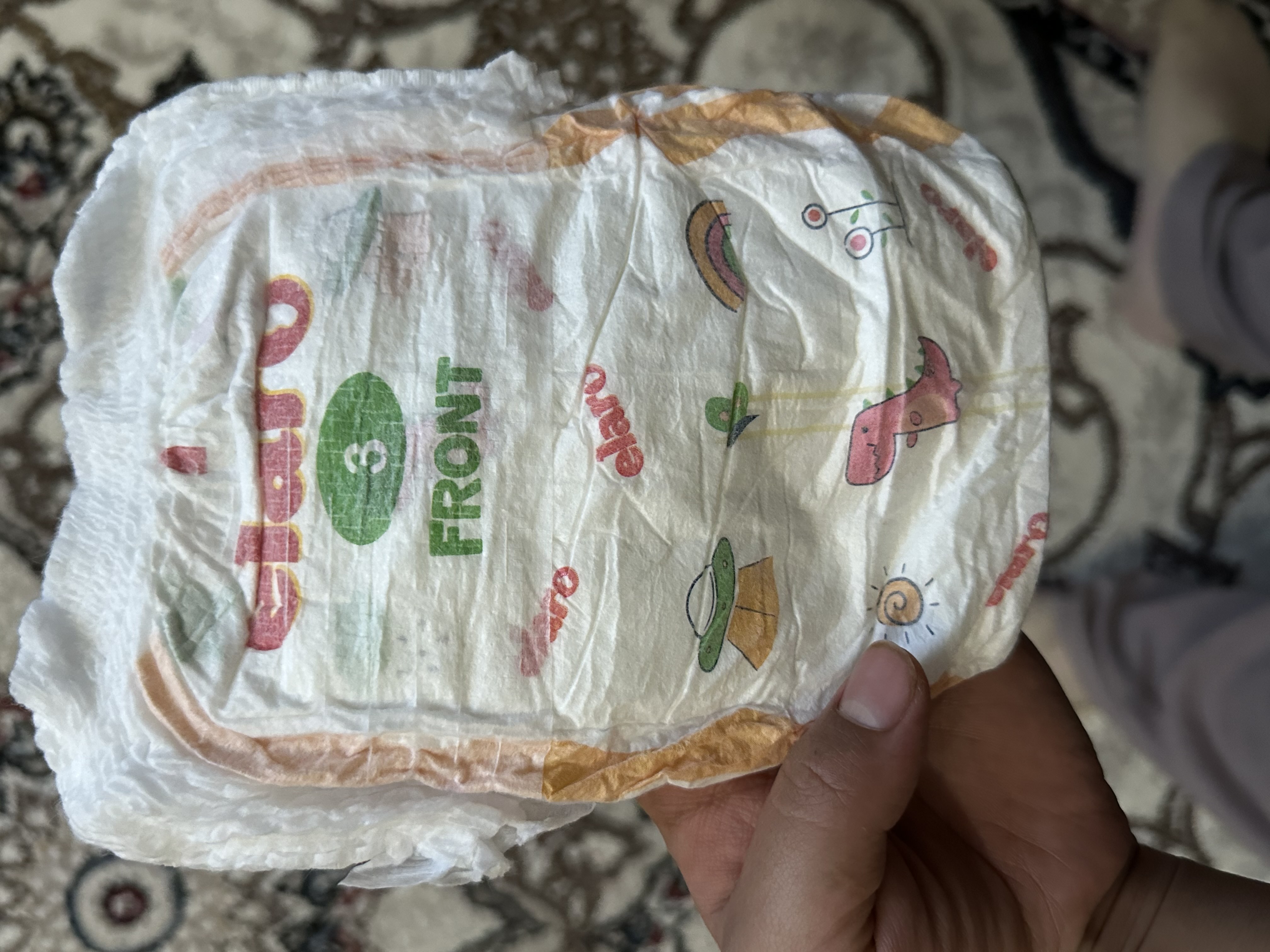 Elaro PANTS ichki ishton tagliklari, bir martalik bolalar tagliklari, xavfsiz himoya