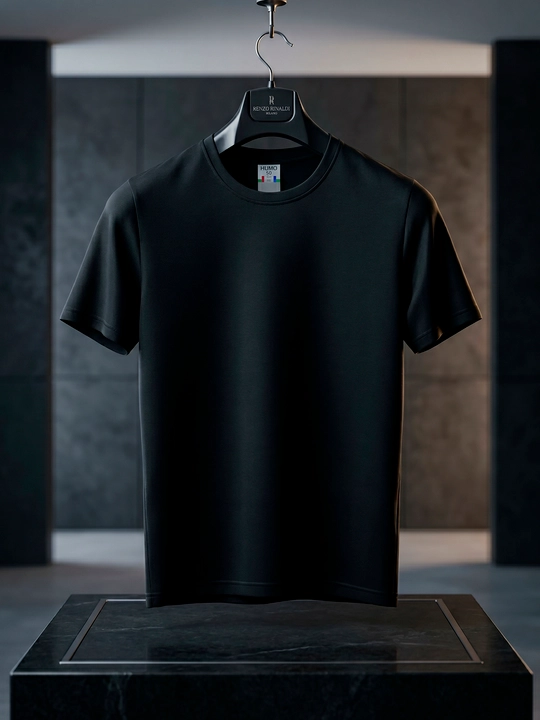Asosiy, universal, kundalik kiyish uchun qulay, unisex futbolka