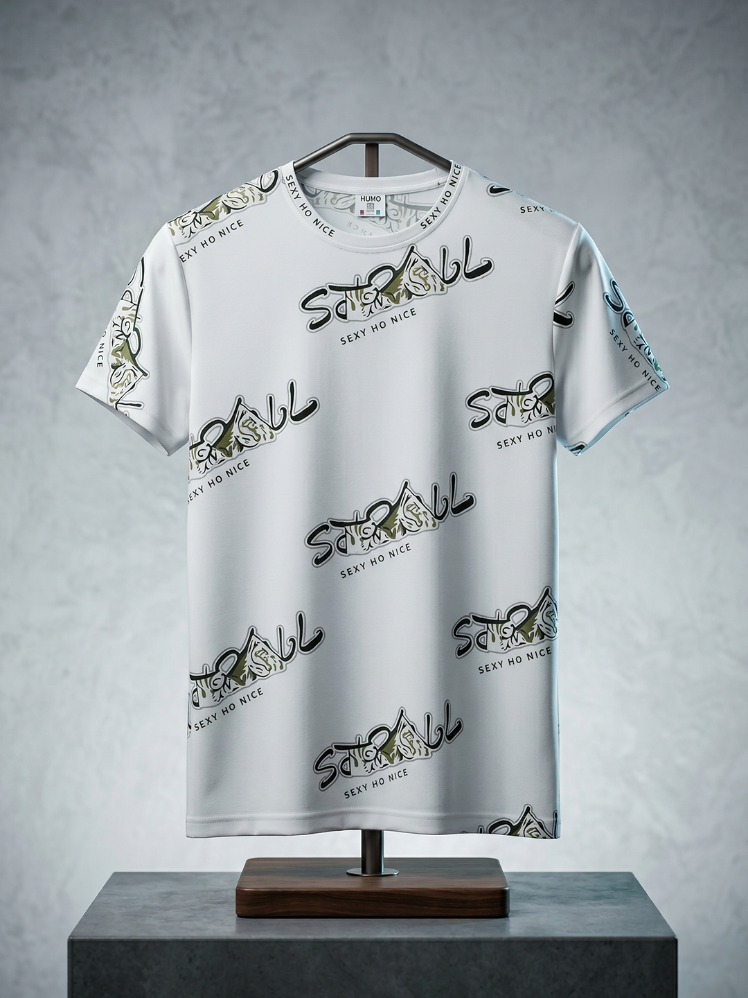 Asosiy, universal, kundalik kiyish uchun qulay, unisex futbolka