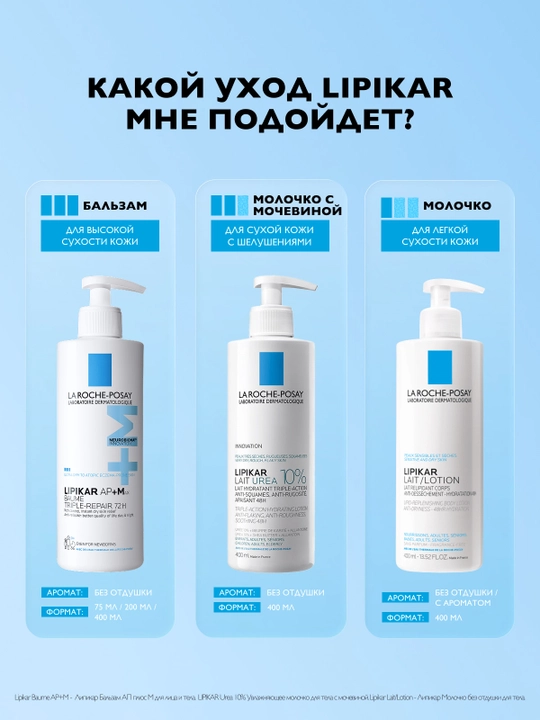 La Roche-Posay Lipikar AP+Max бальзам для тела 75мл