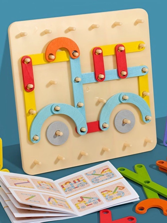 Игрушка, геоборд, математический планшет, головоломки