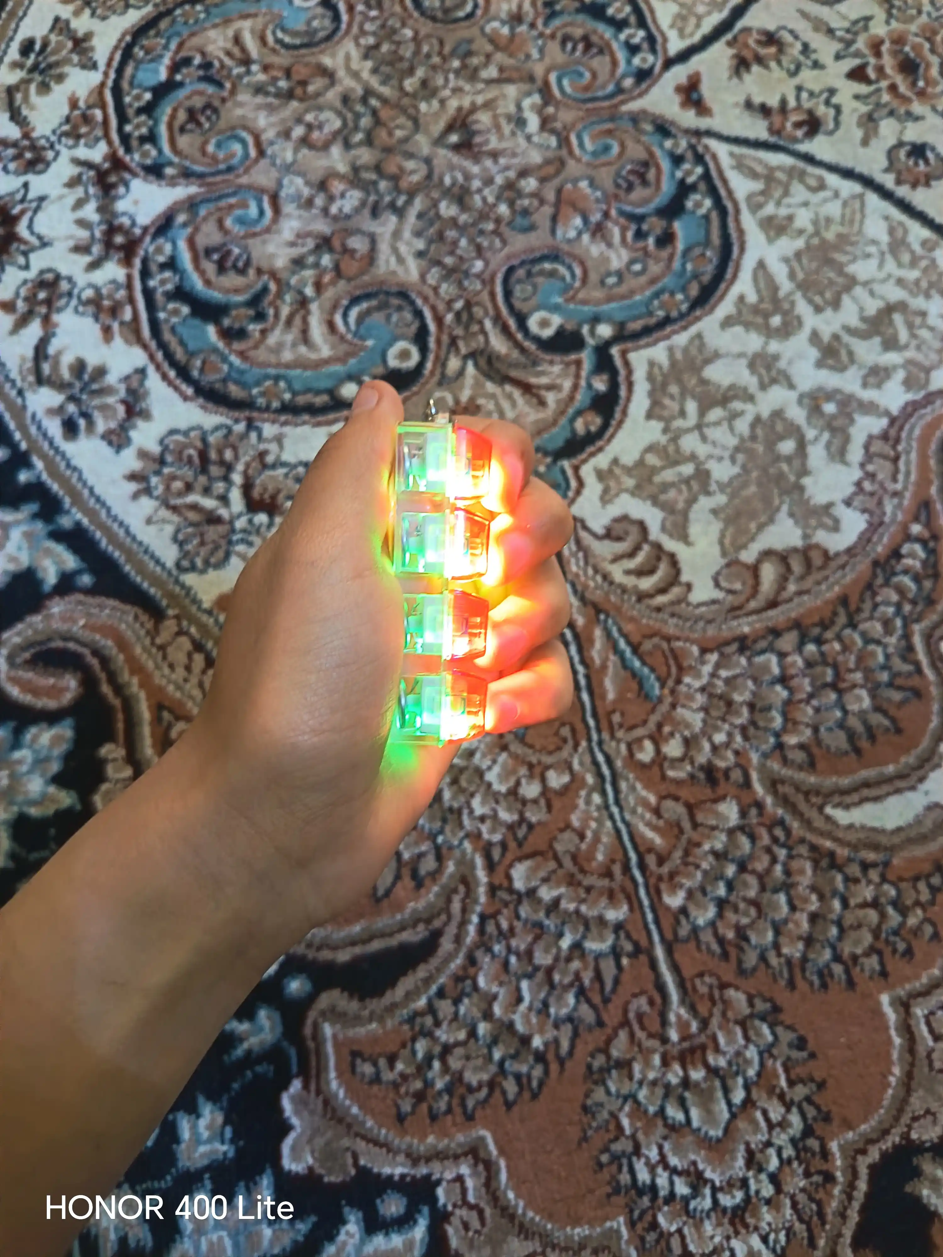 Антистресс-кликер с LED подсветкой, брелок антистресс, брелок клавиатура