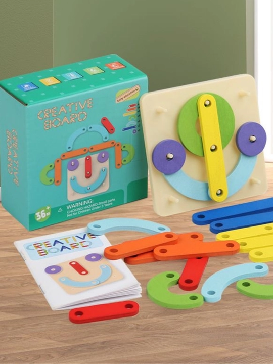 Игрушка, геоборд, математический планшет, головоломки - 