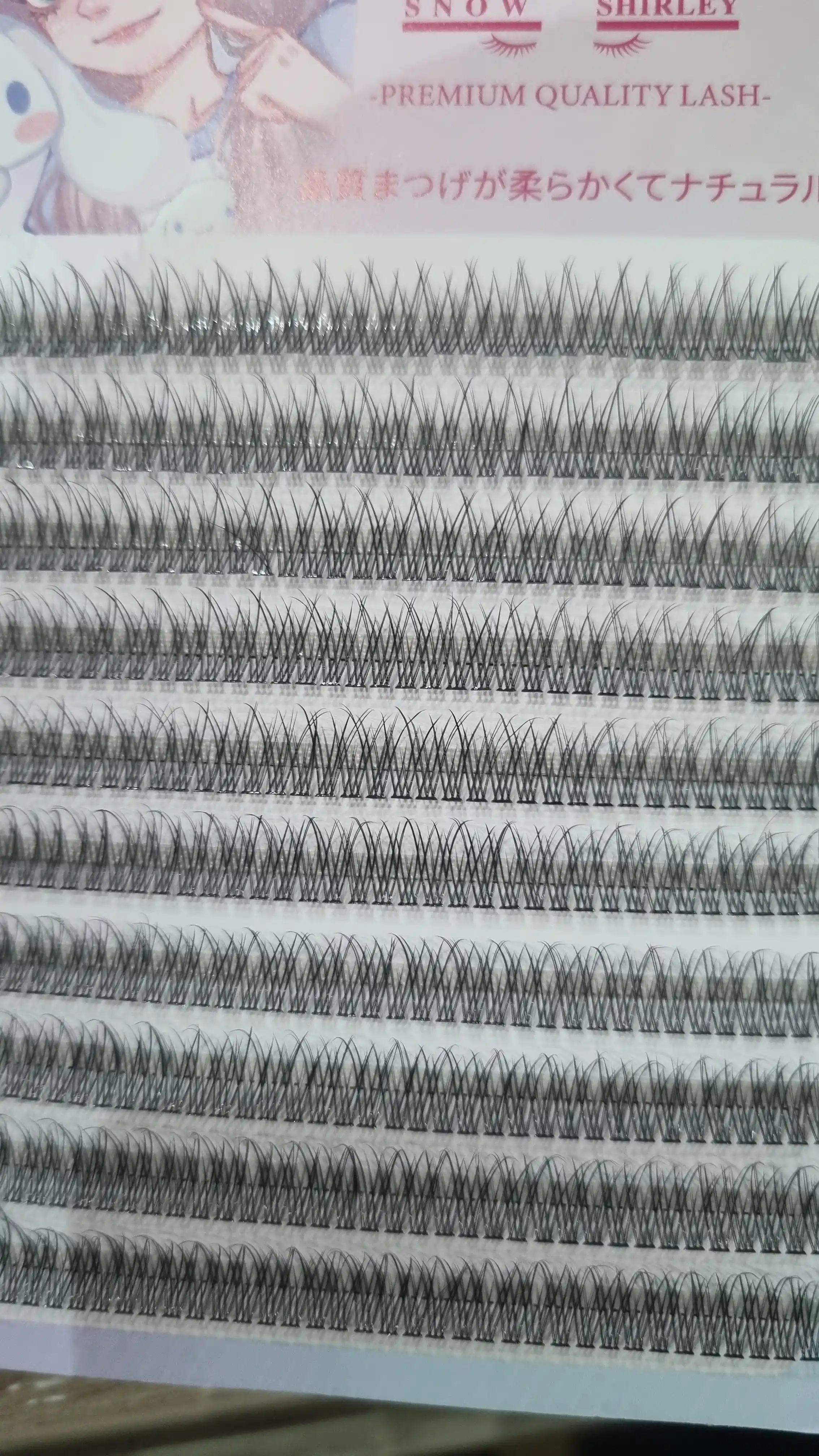Snow Shirley Premium Quality tutamcha kipriklar to‘plami 10,11,12,13 мм
