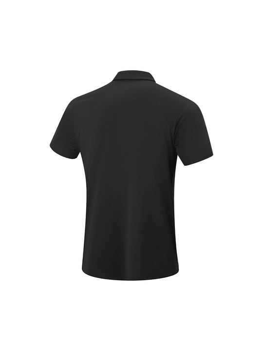 Li-Ning APLW163 erkaklar uchun polo futbolka — AT DRY texnologiyali sport futbolkasi