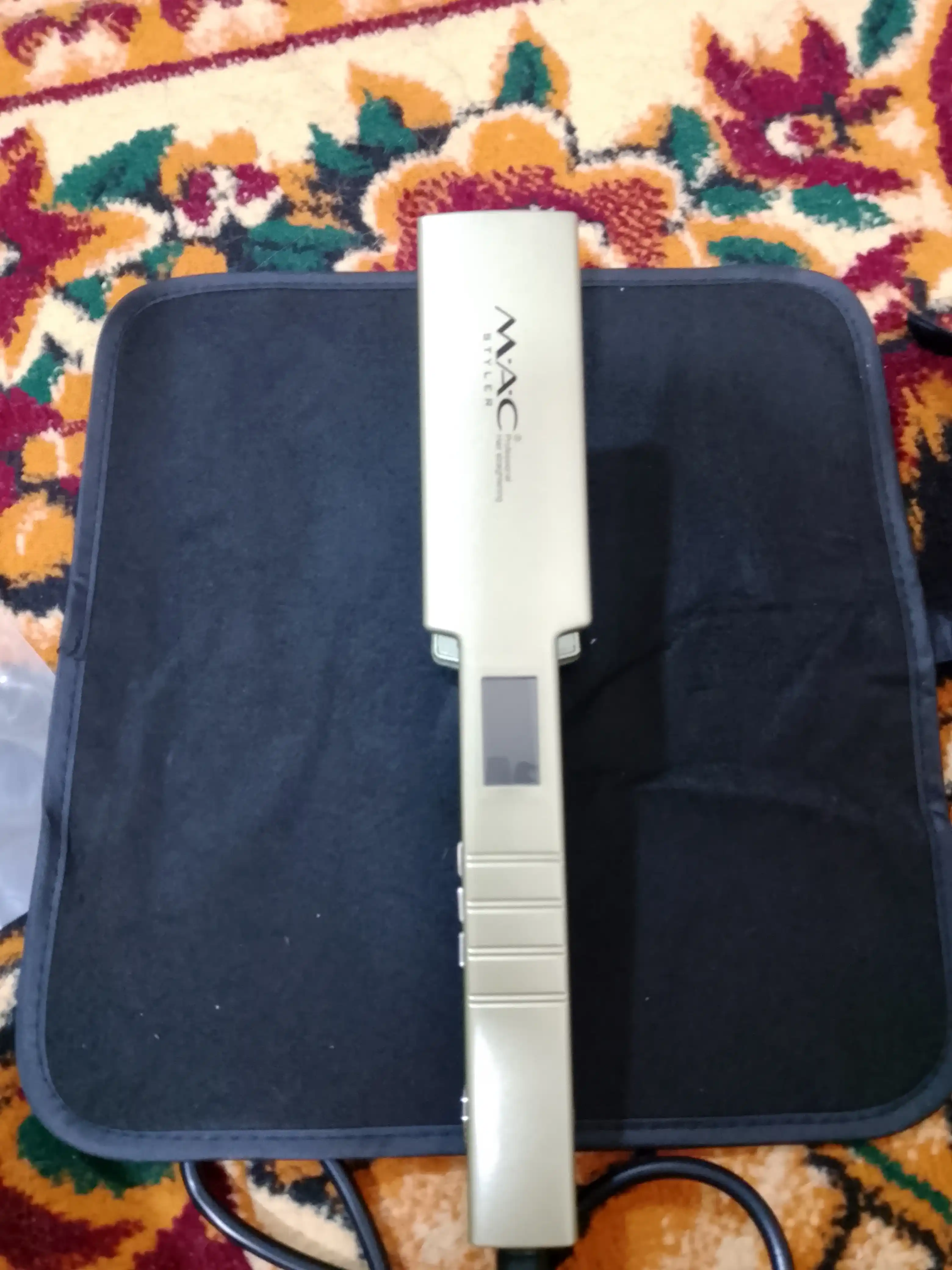Soch dazmoli MAC Styler, soch tekislagich, titan plastinali, 6 rejim, ayollar uchun