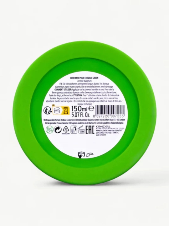 Barcha turdagi sochlar uchun RedOne Aqua gel-voski, mega fiksatsiya, 150 ml