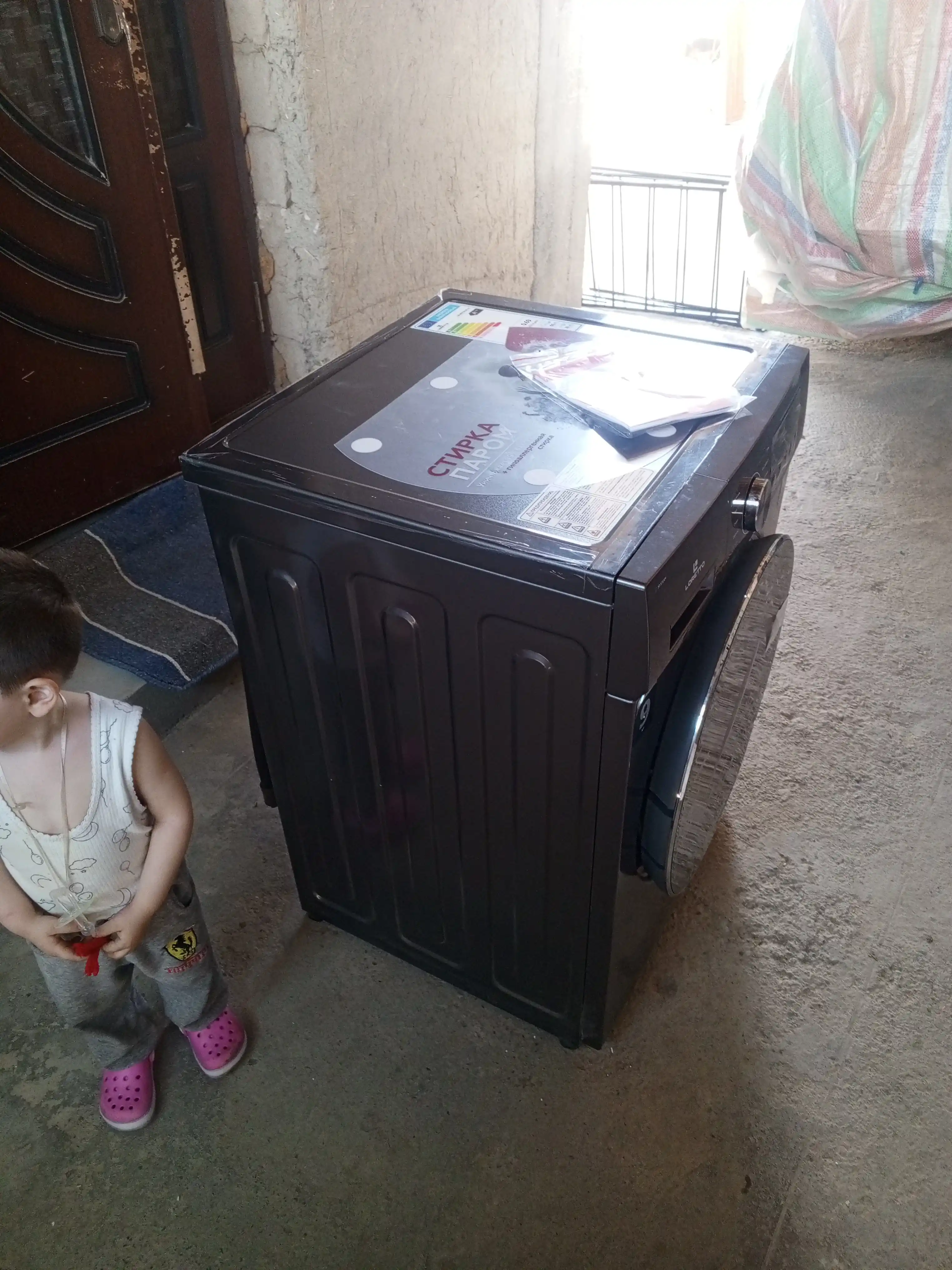 Kir yuvish mashinasi Loretto BLDC Inverter, 6-7-8-9 kg