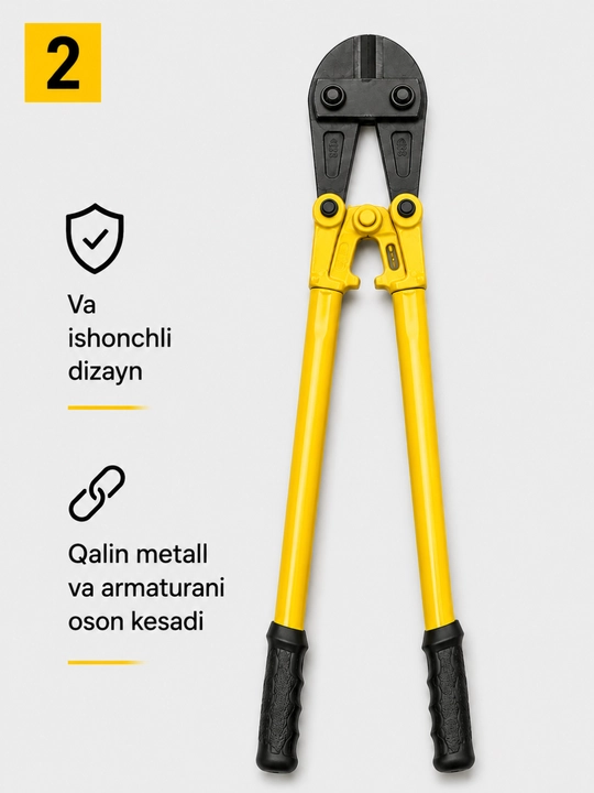 Болторез Heavy Duty, 1200 мм